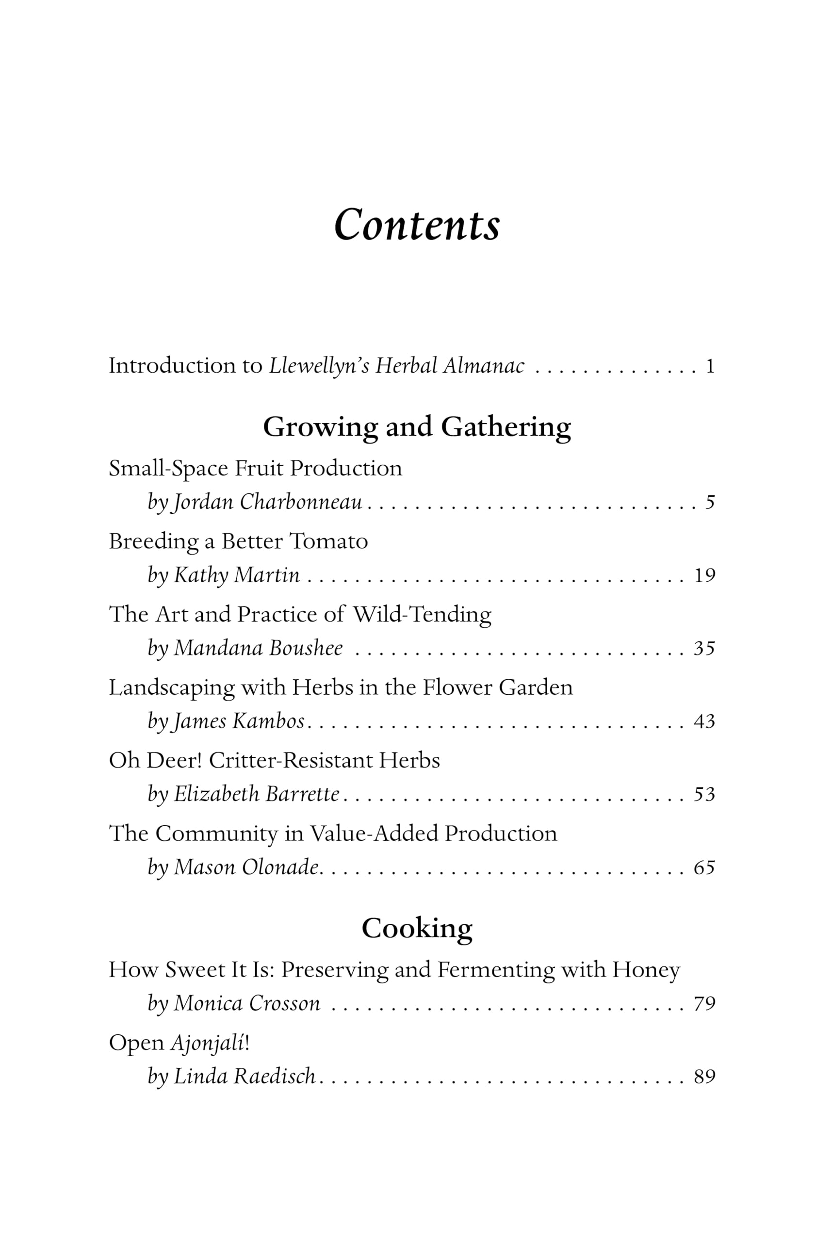 Llewellyn's 2026 Herbal Almanac : A Practical Guide to Growing, Cooking & Crafting