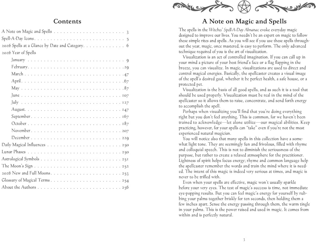 Llewellyn's 2026 Witches' Spell-A-Day Almanac