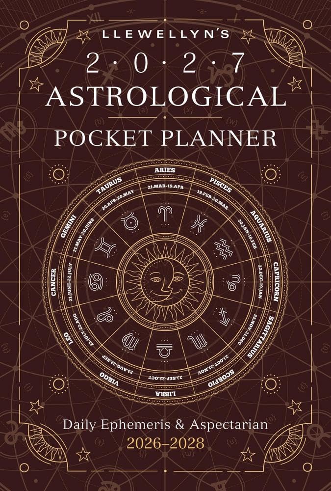 Llewellyn's 2027 Astrological Pocket Planner : Daily Ephemeris & Aspectarian 2026-2028