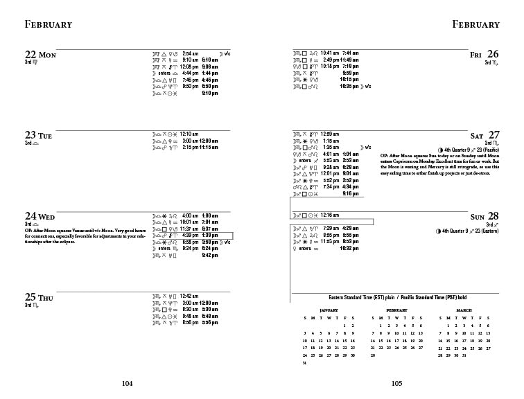 Llewellyn's 2027 Daily Planetary Guide : Complete Astrology At-A-Glance