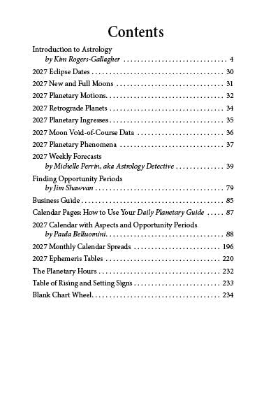 Llewellyn's 2027 Daily Planetary Guide : Complete Astrology At-A-Glance