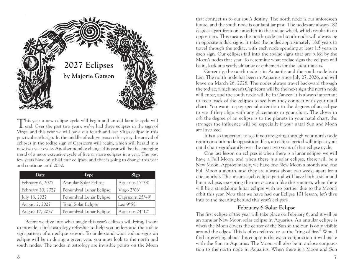 Llewellyn's 2027 Witches' Datebook
