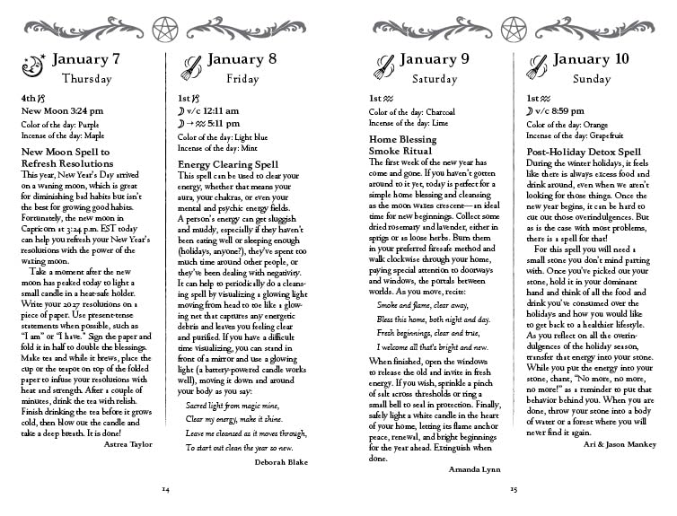 Llewellyn's 2027 Witches' Spell-A-Day Almanac
