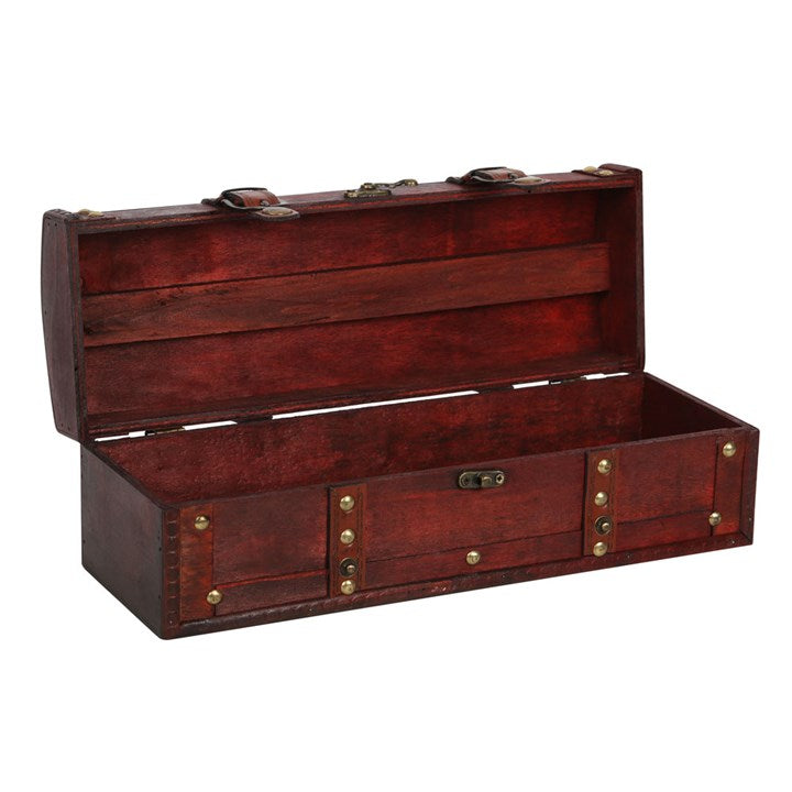 Long Treasure Chest Style Trinket Box
