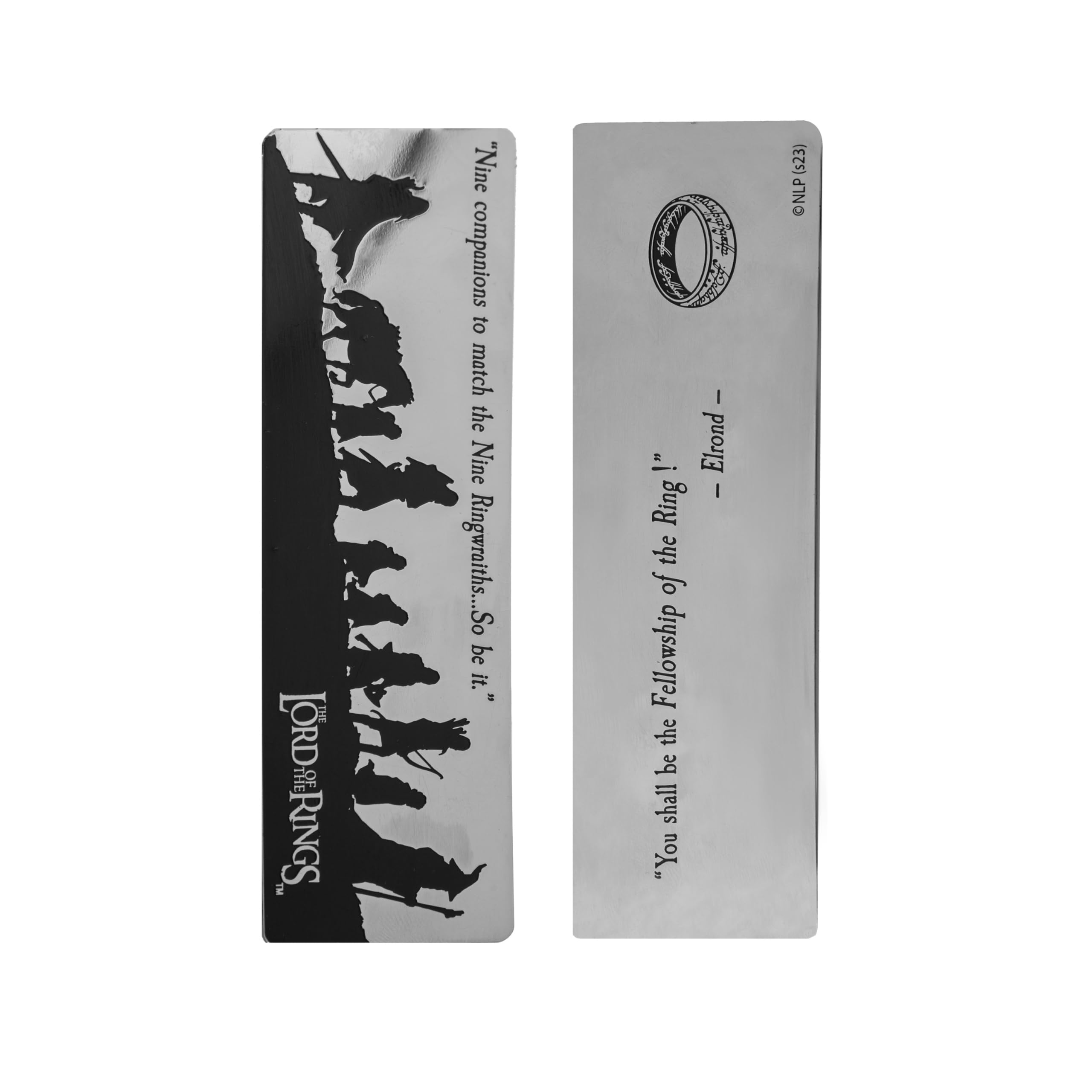 Lord Of The Rings Fellowship of the Ring Metal Bookmark
