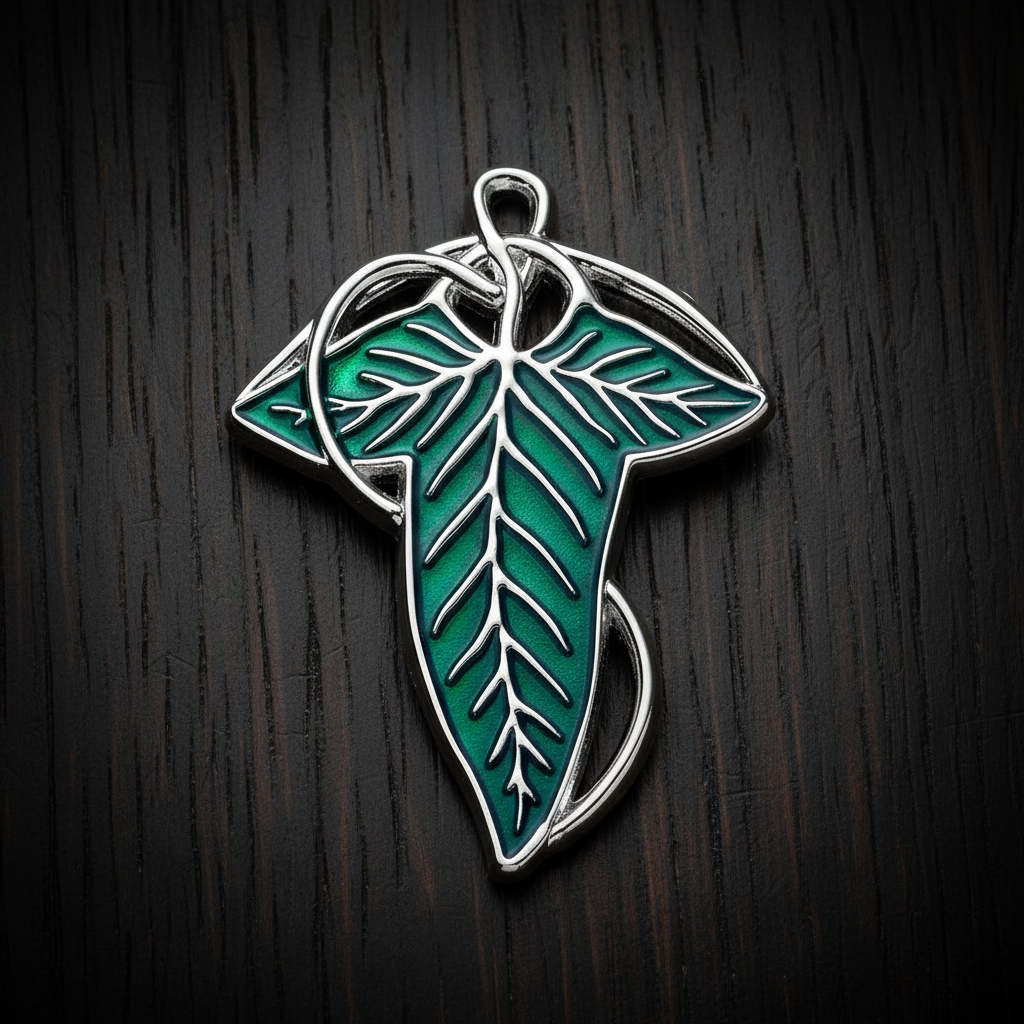 Lord of The Rings The Leaf Of Lorien Pin Badge