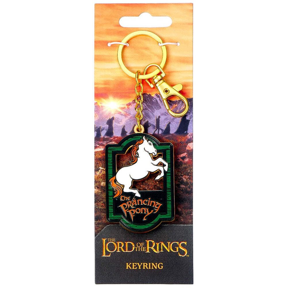 Lord of The Rings Prancing Pony Pub Sign Keyring