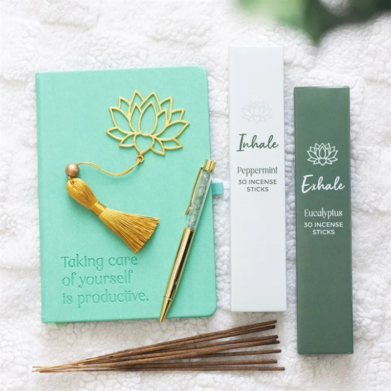 Lotus Flower Metal Bookmark