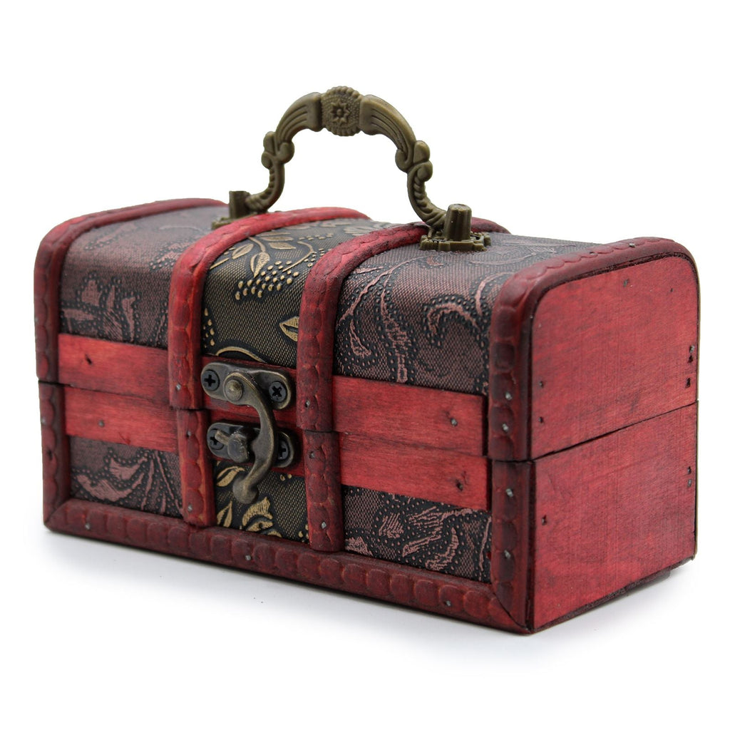 Lrg Colonial Boxes - Gold Panel Vintage Style