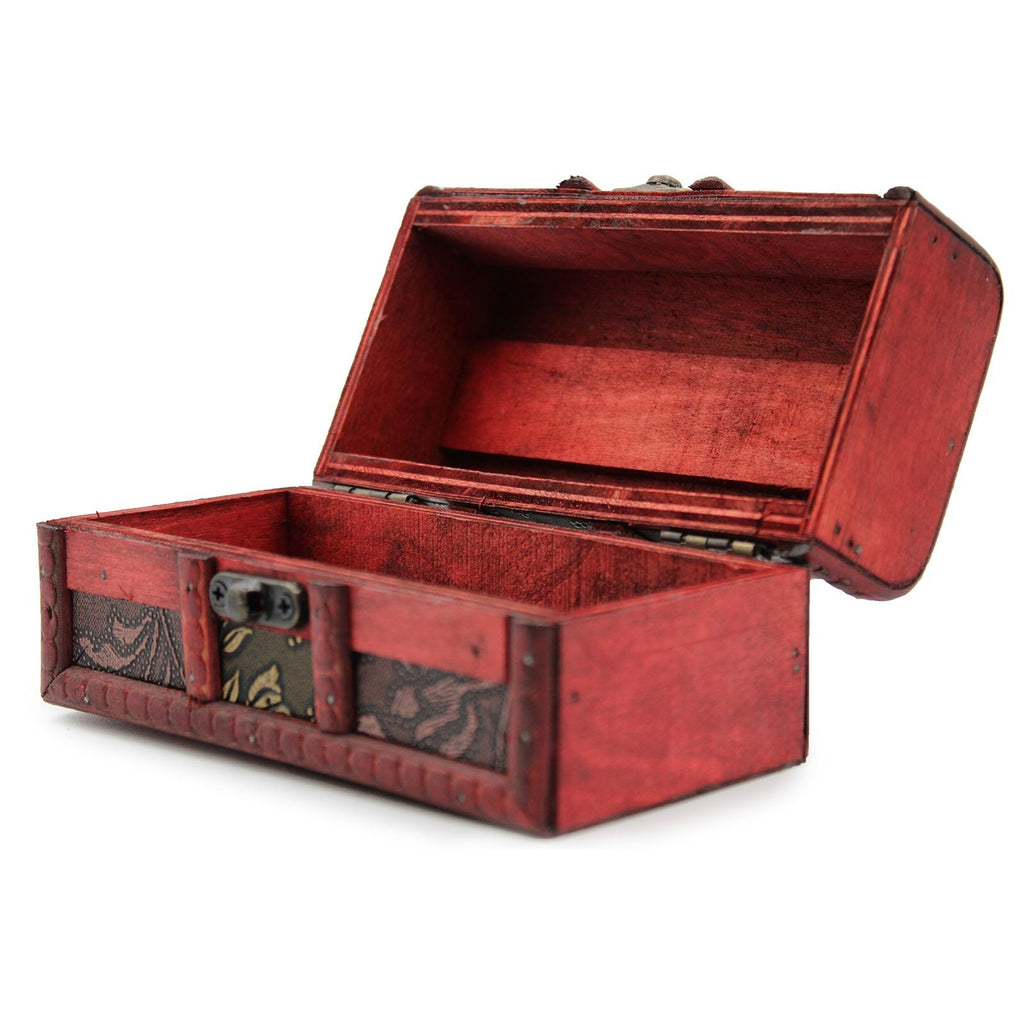 Lrg Colonial Boxes - Gold Panel Vintage Style