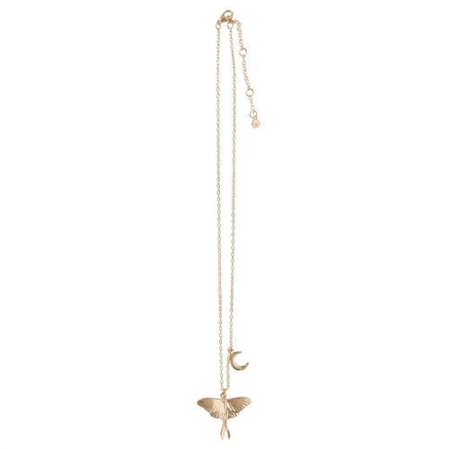 Luna Moth Necklace Card From Witch, Please!