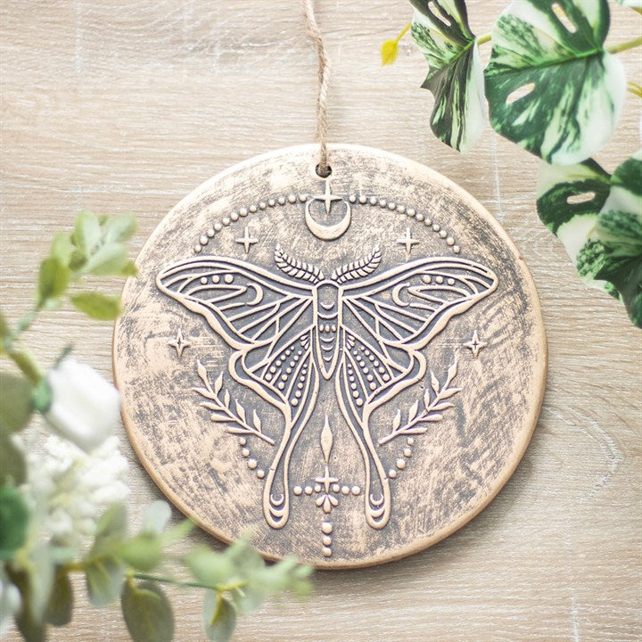 Luna Moth Terracotta Plaque From Witch, Please!