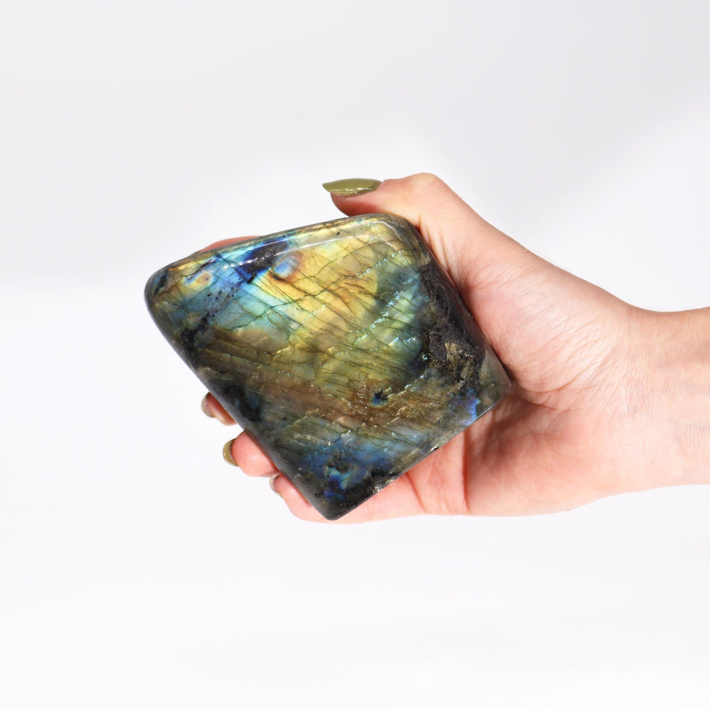 Madagascar Labradorite Large Stone (approx 550-750gms  110-140mm) From Witch, Please!
