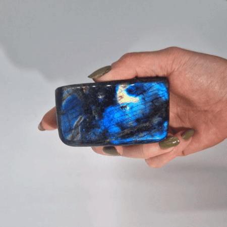 Madagascar Labradorite Medium Stone (approx 250-300gms 80-100mm) From Witch, Please!