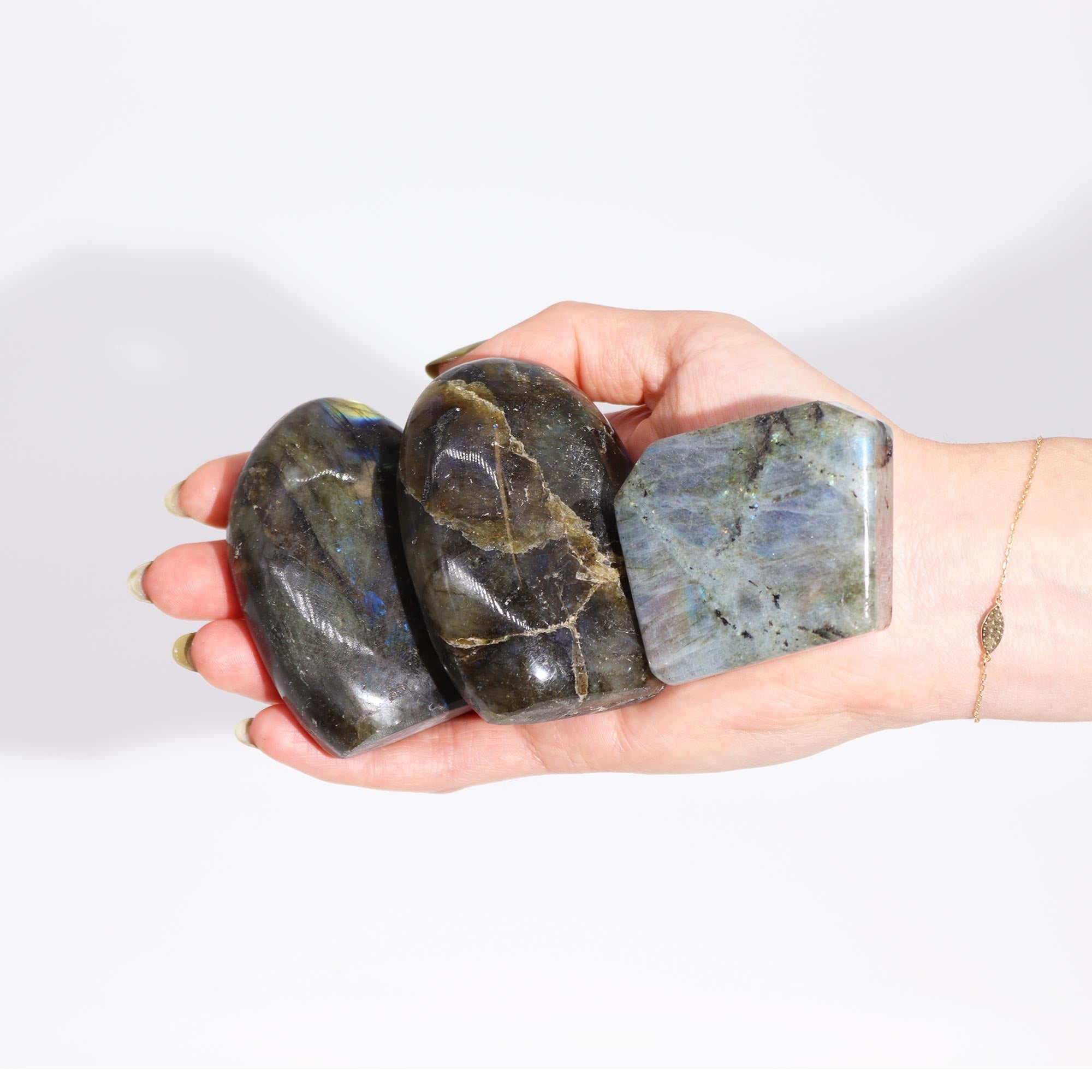 Madagascar Labradorite Tomb Stone (approx 80-100gms 50-70mm) From Witch, Please!