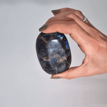 Madagascar Labradorite Tomb Stone (approx 80-100gms 50-70mm) From Witch, Please!