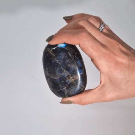 Madagascar Labradorite Tomb Stone (approx 80-100gms 50-70mm) From Witch, Please!