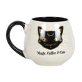 Magic, Coffee & Cats Rounded Mug From Witch, Please!