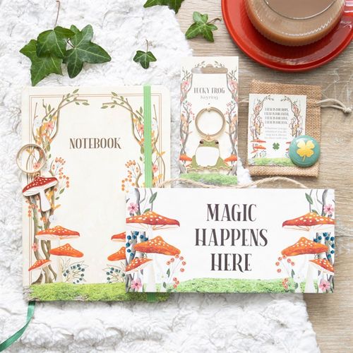 Magic Happens Here Mushroom Hanging Sign From Witch, Please!
