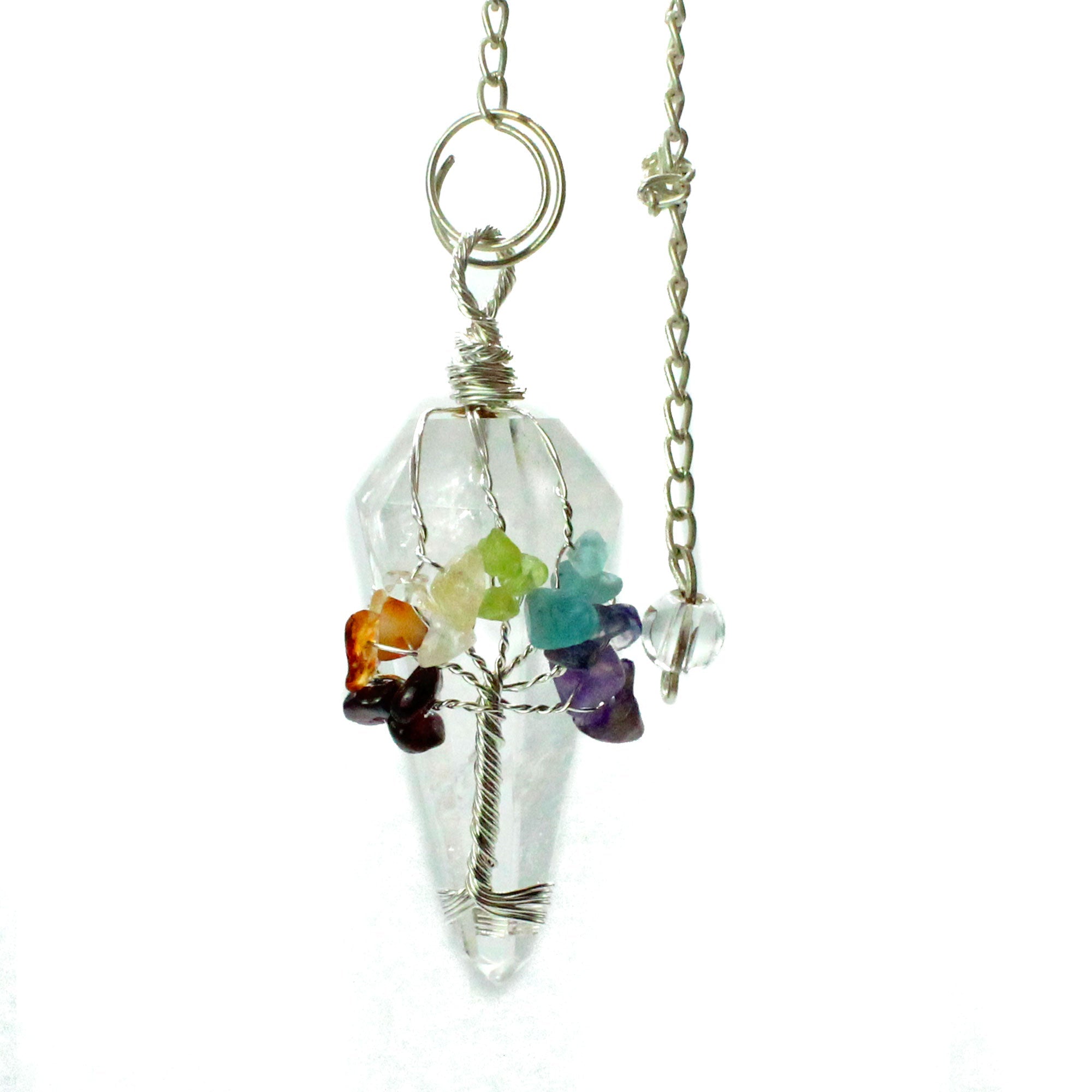 Magic Pendulum - Seven Chakra - Rock Quartz From Witch, Please!