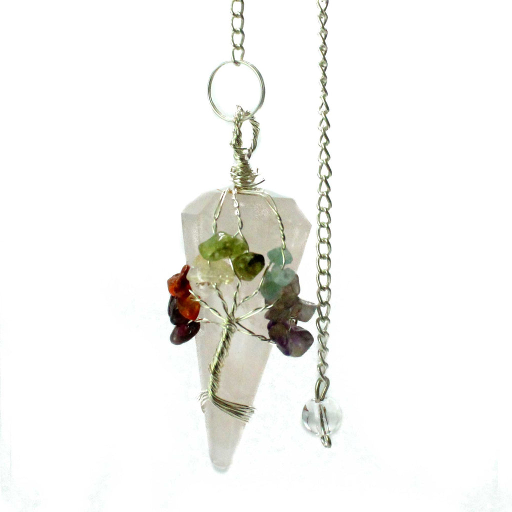 Magic Pendulum - Seven Chakra - Rose Quartz From Witch, Please!