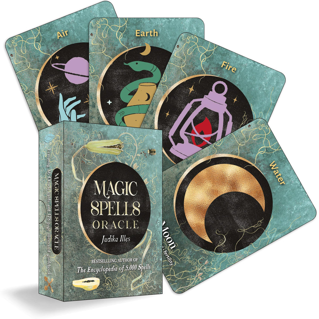 Magic Spells Oracle : (36 Full-Color Cards and 128-Page Guidebook)