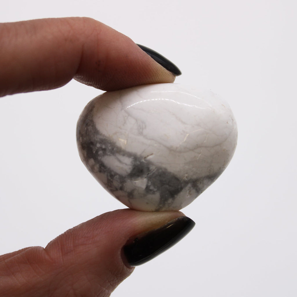 Medium African Tumble Stones - White Howlite - Magnesite From Witch, Please!