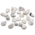 Small African Tumble Stones - White Howlite - Magnesite From Witch, Please!