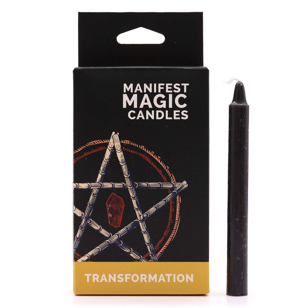 Manifest Magic Candles (pack of 12) - Black for Manifestation
