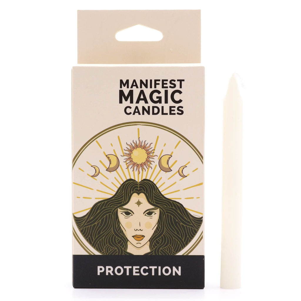 Manifest Magic Candles (pack of 12) - Ivory for Manifestation