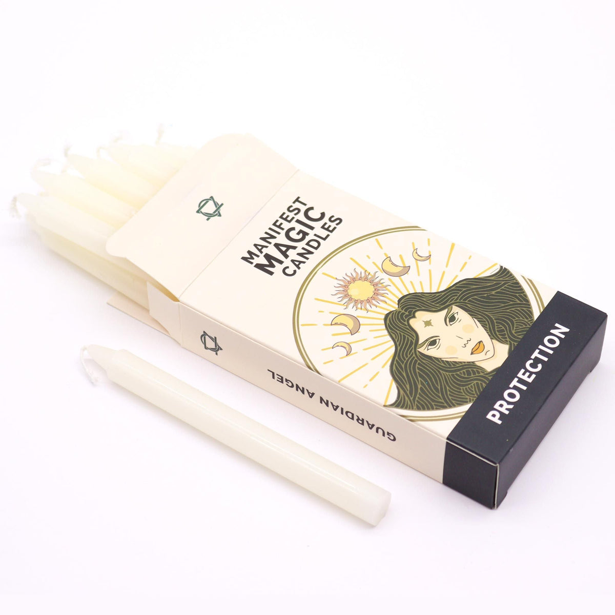 Manifest Magic Candles (pack of 12) - Ivory for Manifestation