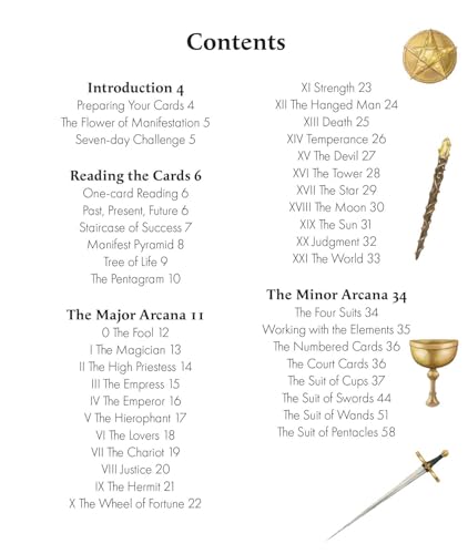 Manifestation Tarot: Includes 78 Cards and a 64-Page Illustrated Book Multiple-component retail product, part(s) enclose