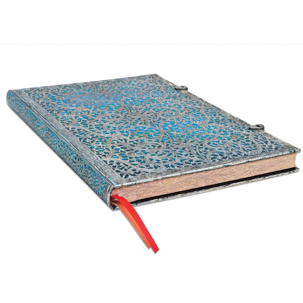 Maya Blue Grande Unlined Hardcover Journal