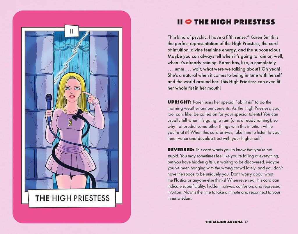 Mean Girls Tarot Deck and Guidebook Cards