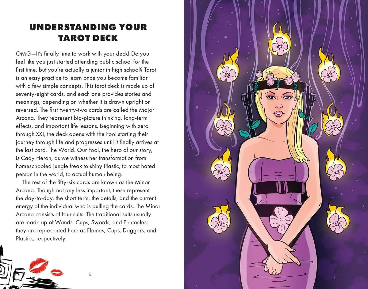 Mean Girls Tarot Deck and Guidebook Cards