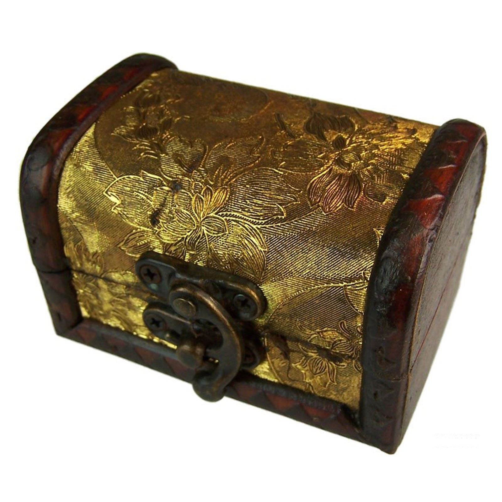 Med Colonial Boxes - Gold Panel Vintage Style