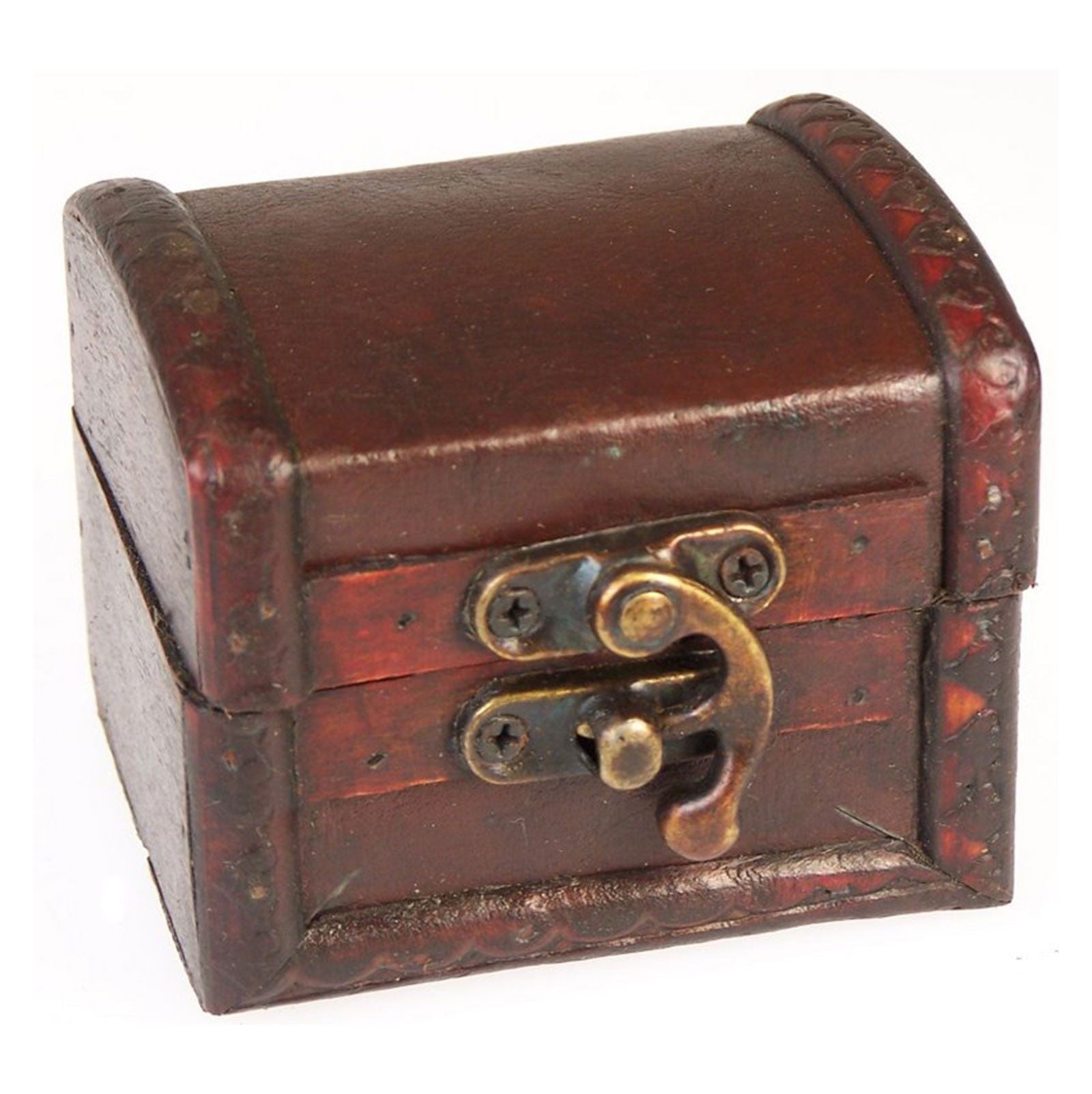 Med Colonial Boxes - Leather Effect Vintage Style