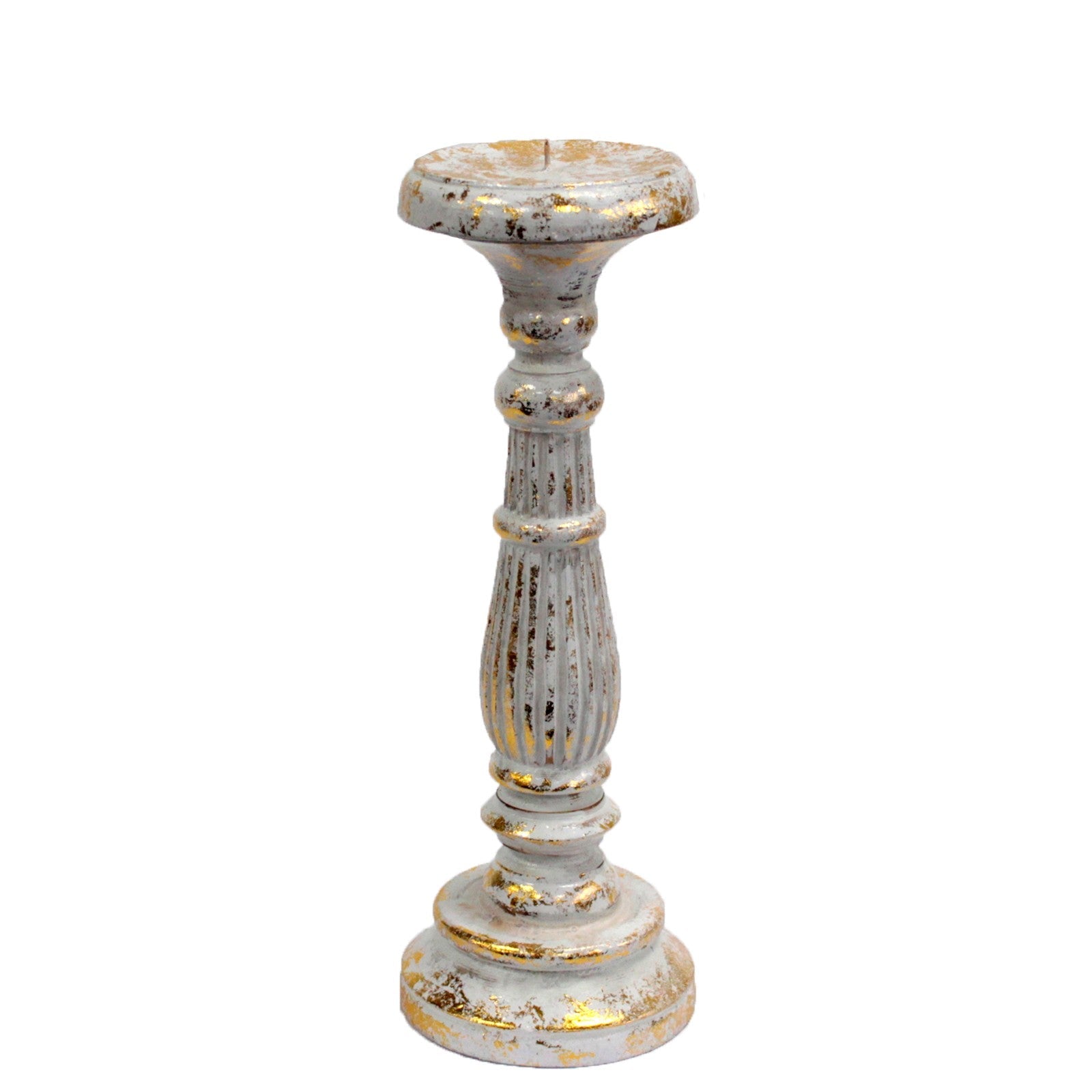 Medium Candle Stand - White Gold From Witch, Please!