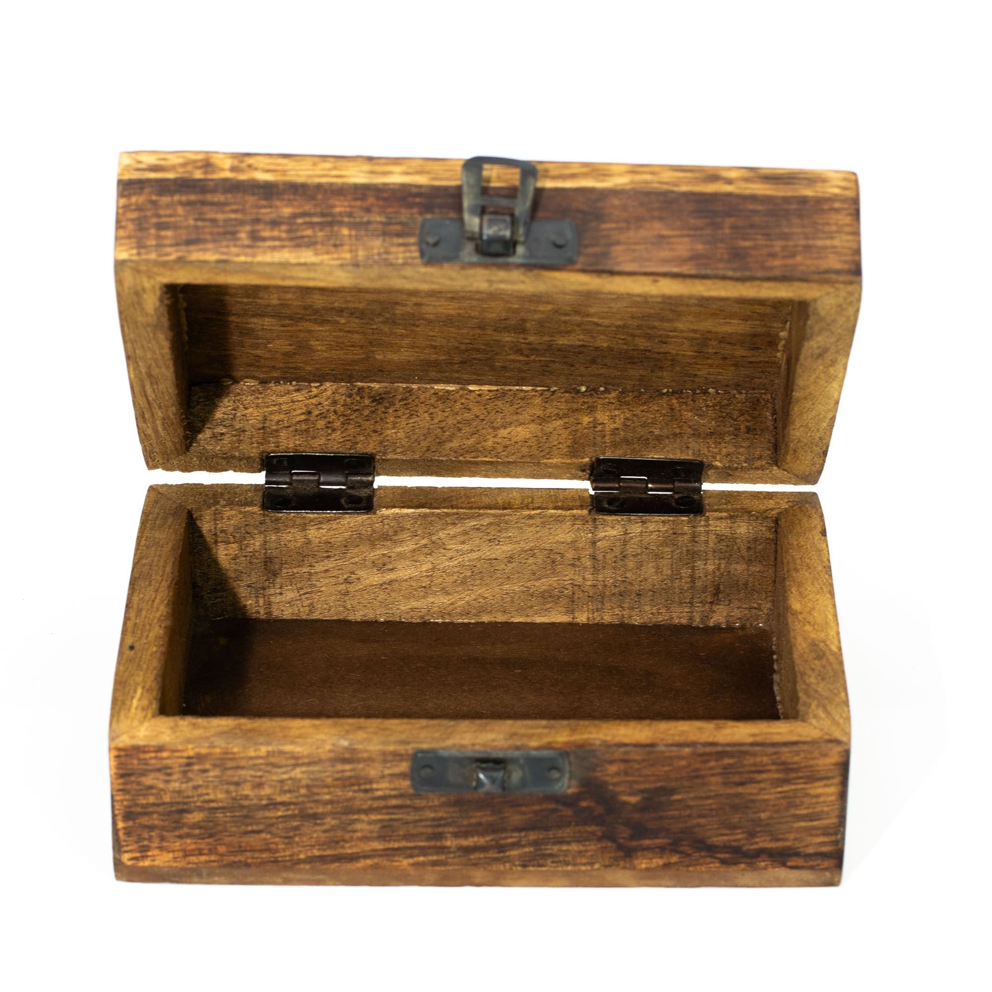 Medium Enamelled Box - Stay Wild Moon Child Ceramic Glazed Wooden Boxes