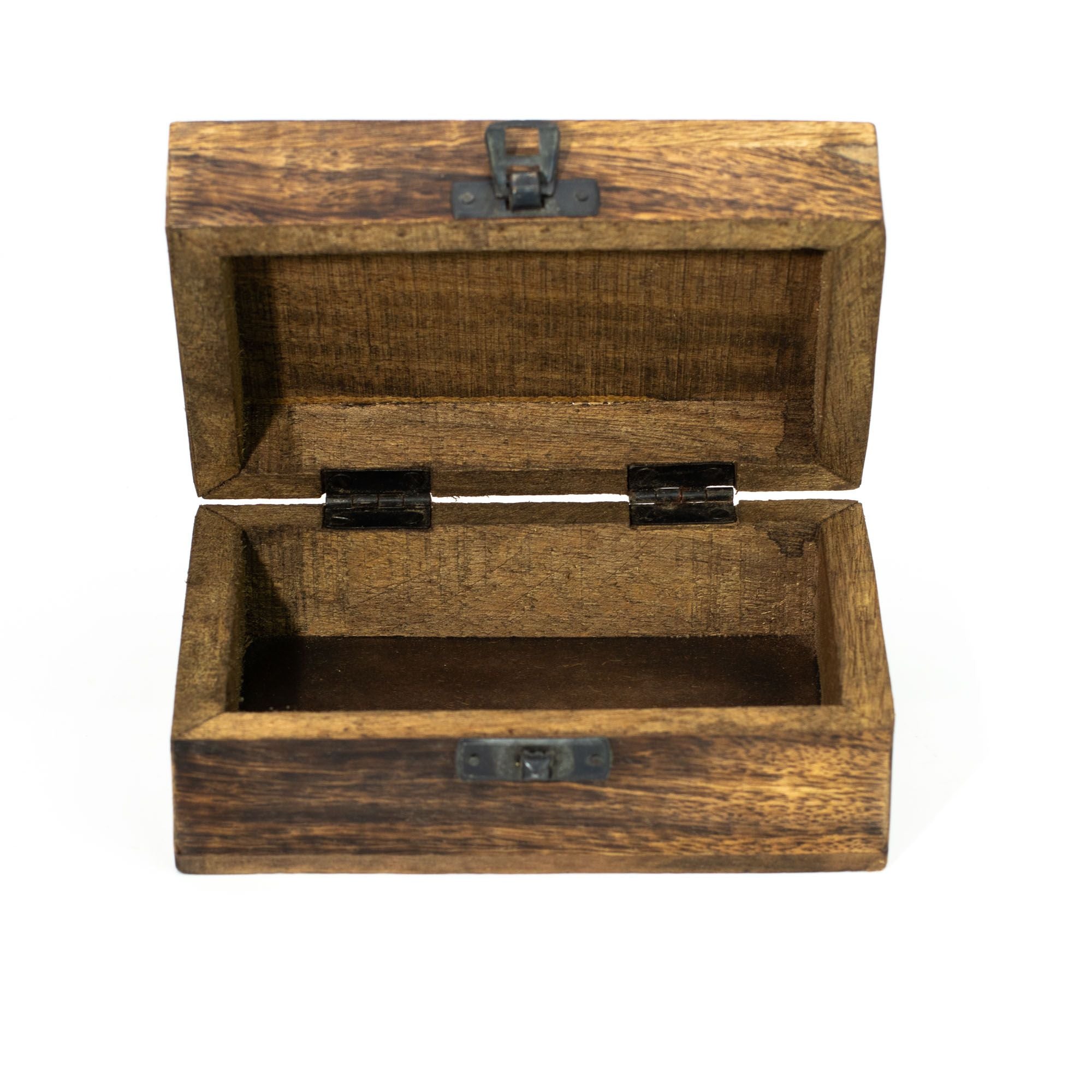 Medium Enamelled Box - The Moon Made me Do It Ceramic Glazed Wooden Boxes