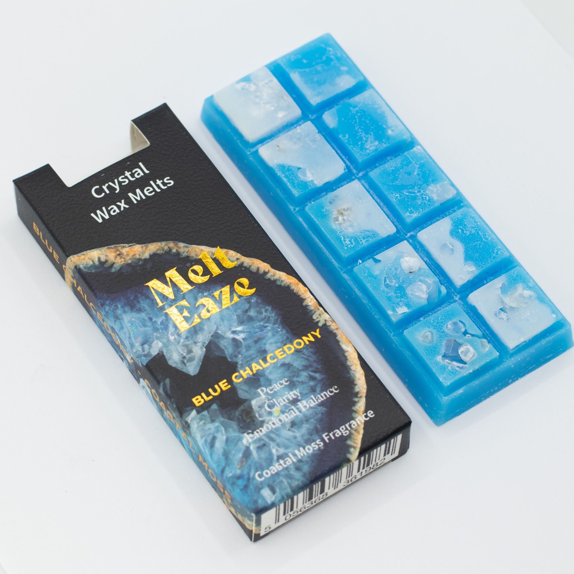 MeltEaze Wax Melts 50g - Aquamarine Wave - Coastal Moss Melt Eaze Crystal