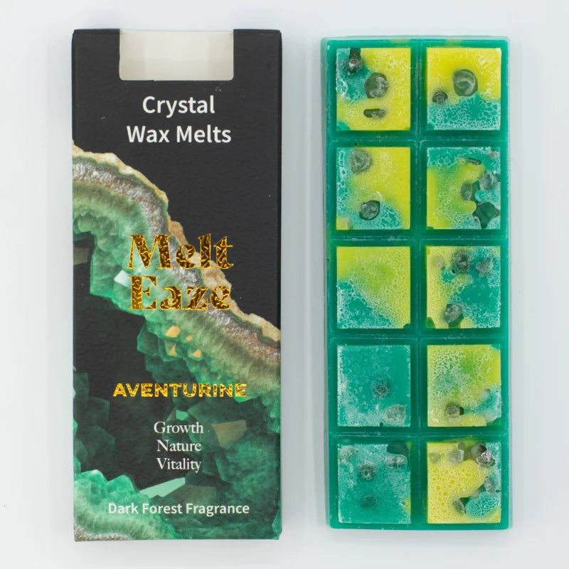 MeltEaze Wax Melts 50g - Emerald Forest - Deep In the Forrest Melt Eaze Crystal