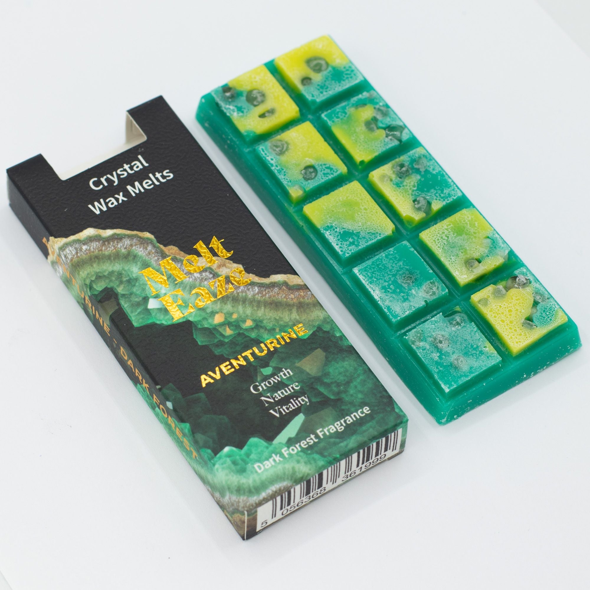 MeltEaze Wax Melts 50g - Emerald Forest - Deep In the Forrest Melt Eaze Crystal