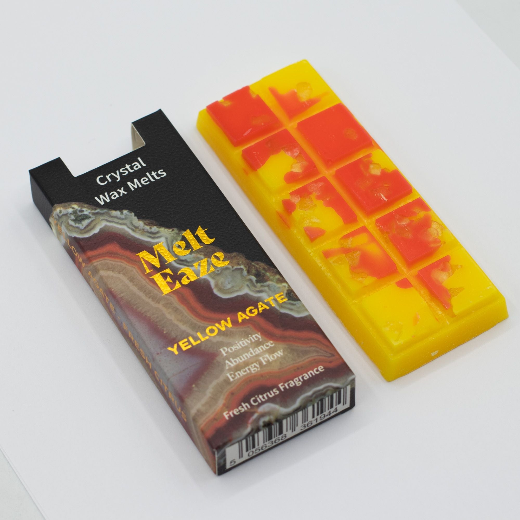 MeltEaze Wax Melts 50g - Golden Glow - Fresh Citrus Melt Eaze Crystal