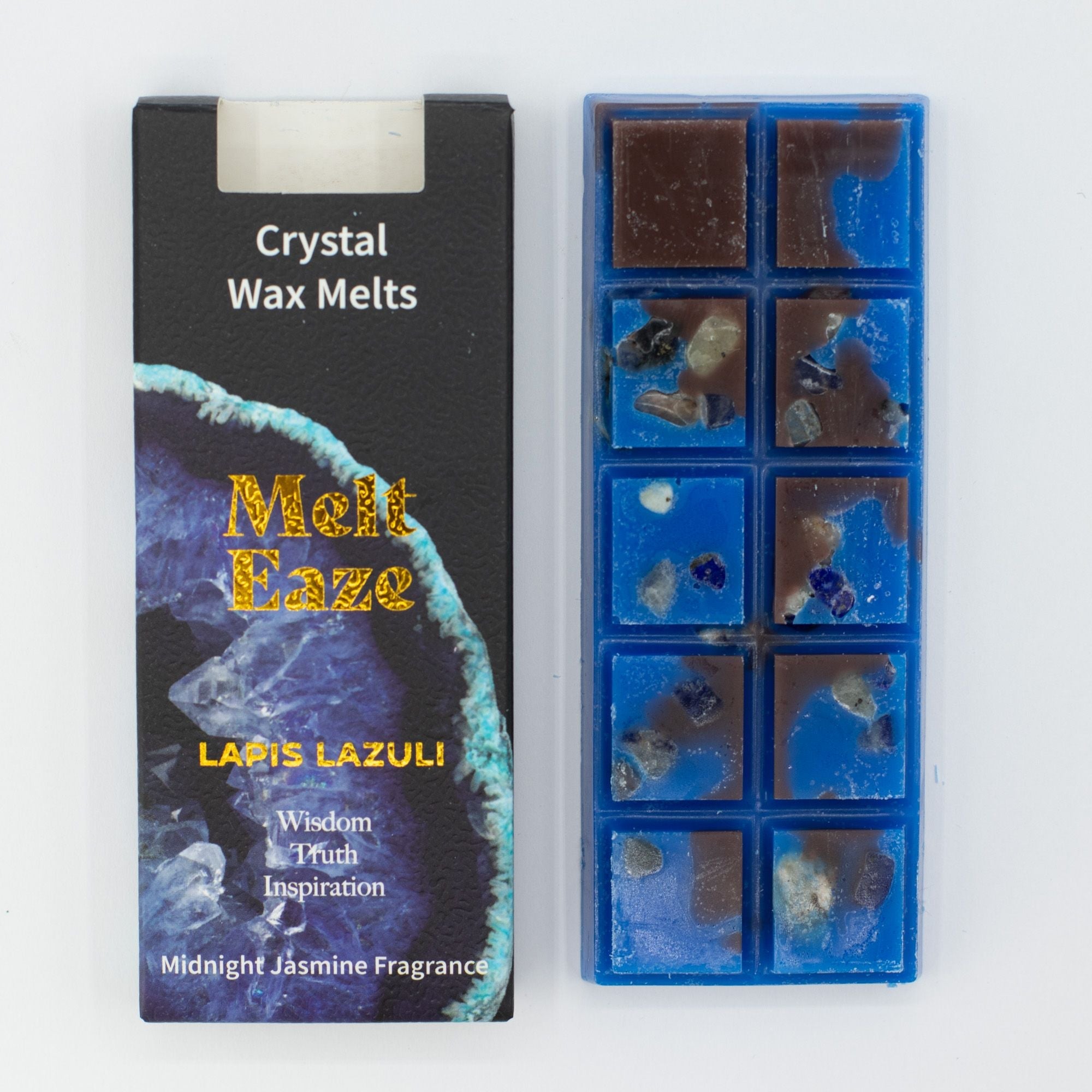 MeltEaze Wax Melts 50g - Lapis Night - Midnight Jasmine Melt Eaze Crystal