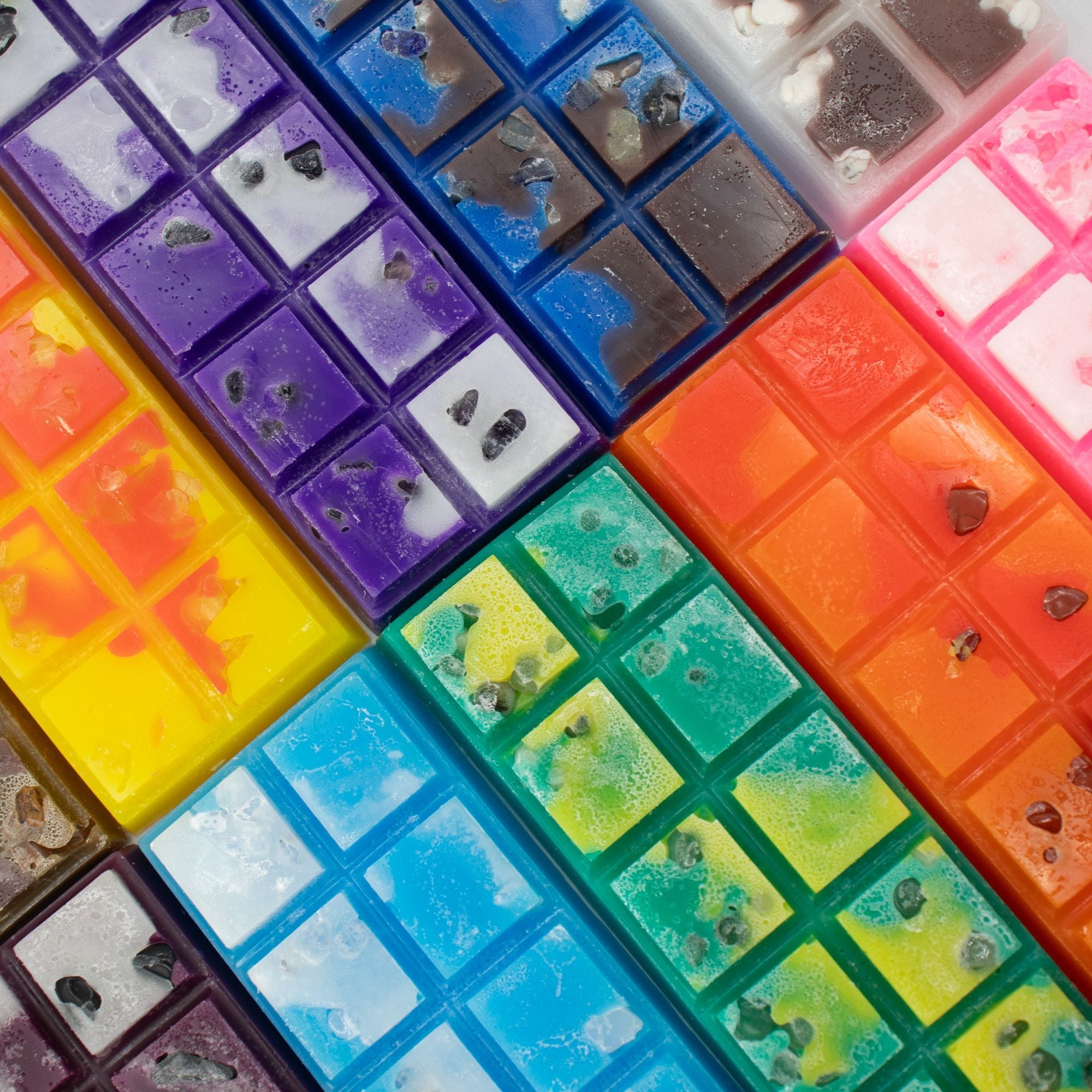 MeltEaze Wax Melts 50g - Moonstone Glow - Violet Melt Eaze Crystal