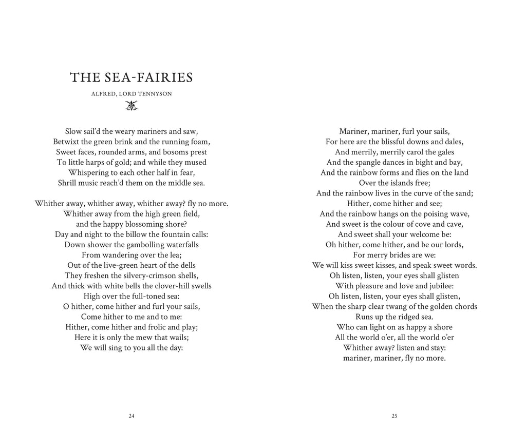 Mermaids, Sirens & Creatures of the Waters : An anthology of classic poetry & stories