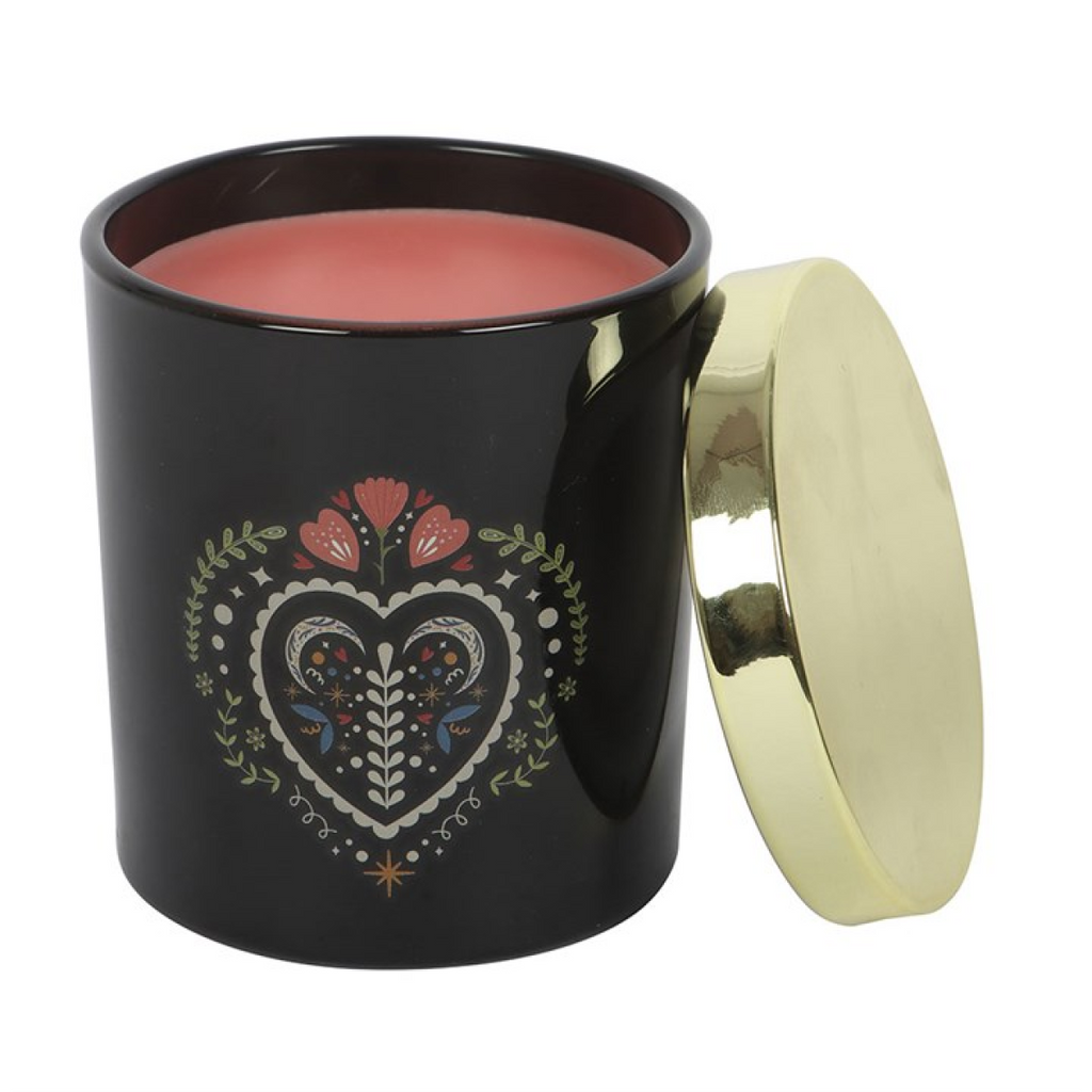 Midnight Bloom Black French Tulip Scented Candle