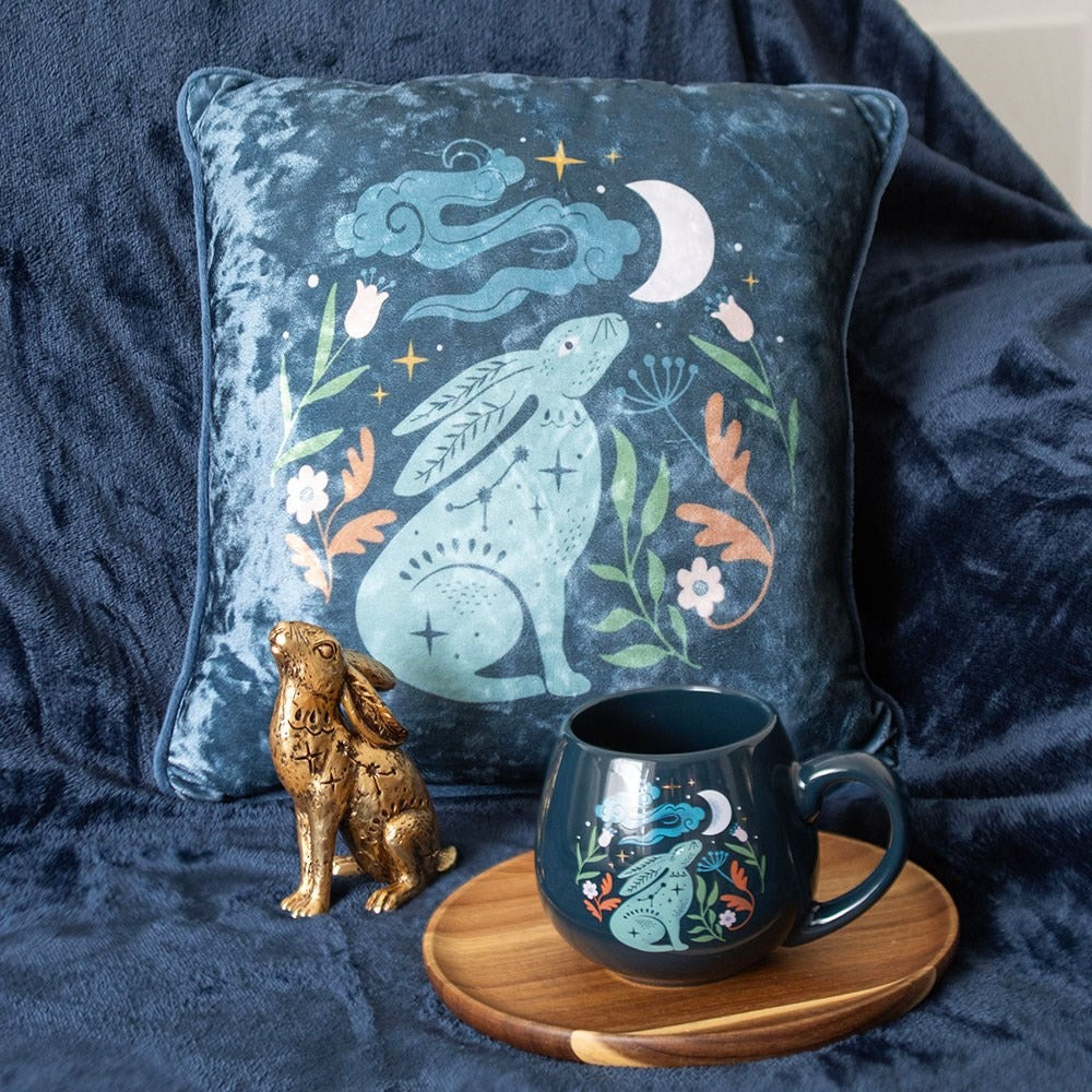 Midnight Hare Rounded Mug