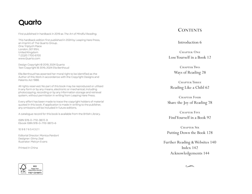 Mindfulness in Reading : Meditations on Words & Wisdom - Sold by Witch, Please!